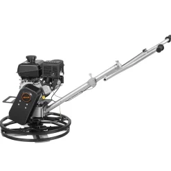 VEVOR Power Trowel, 24 inch Concrete Finishing Machine with Float Pan, 7HP Kohler Engine, 4 Blades, Adjustable Pitch, Gas-Powered Walk-Behind Cement Surface Finisher for Smooth Floors, Construction