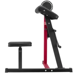 VEVOR Preacher Curl Machine, 2 in 1 Bicep Curl Machine and Triceps Extension Machine, Seated Arm Isolated Bicep Station, Strength Training Workout Weight Bench, Exercise Equipment for Home Gym