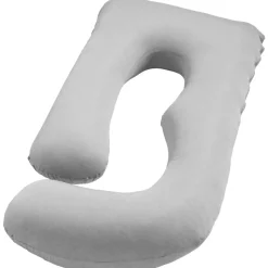 VEVOR Pregnancy Pillow, G-Shaped Maternity Pillow for Sleeping, Full-Body Support Pillow with Removable & Washable Cover, Soft and Breathable Pregnancy Body Pillows for Back, Belly, Hips, Legs Relief