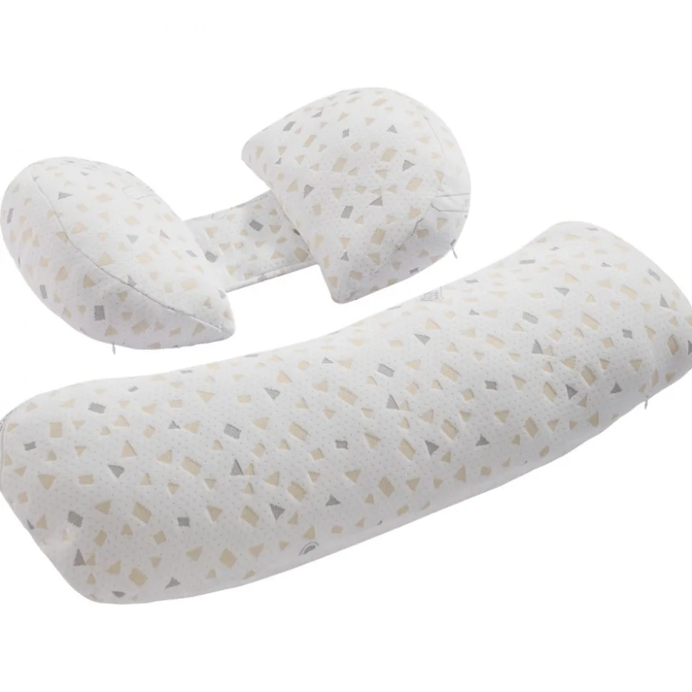 VEVOR Pregnancy Pillows for Sleeping, Adjustable Maternity Pillow for Pregnant Women, Soft Pregnancy Body Pillow with Removable & Washable Cover for Back Belly Hip Support, Lightweight and Portable