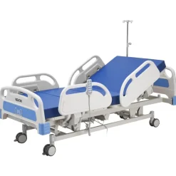 VEVOR Premium 5 Function Full Electric Hospital Bed, ICU Electric Medical Bed with Trendelenburg & Reverse Trendelenburg, 5