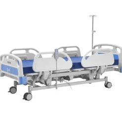 VEVOR Premium 5 Function Full Electric Hospital Bed, ICU Electric Medical Bed with Trendelenburg & Reverse Trendelenburg, 5