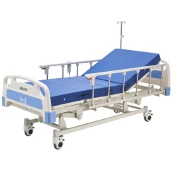 VEVOR Premium 3 Function Full Electric Hospital Bed, ICU Electric Medical Bed with Backrest, Legrest & Height Adjustment, 5
