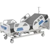 VEVOR Premium 5 Function Full Electric Hospital Bed, ICU Medical Bed with Cardiac Chair, CPR, Trendelenburg & Reverse Trendelenburg, Central Locking System with 5" Casters for Home Hospital, 550LBS