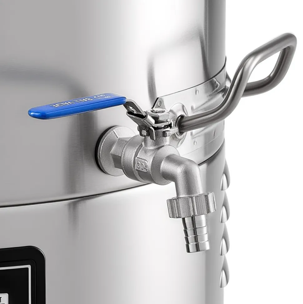VEVOR Pressure Fermenter 15 PSI, 8 Gal/30L All-in-One Stainless Steel Conical Secondary Fermentation Bucket, for Wine, Beer Brewing Equipment