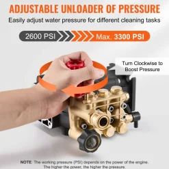 VEVOR Pressure Washer Pump, 3/4