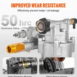 VEVOR Pressure Washer Pump, 3/4