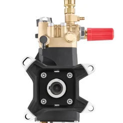 VEVOR Pressure Washer Pump, 1" Shaft Horizontal Triplex Plunger, 4200 PSI, 4.2GPM, Replacement Power Washer Pumps Kit with 5 Nozzles, Compatible with Simpson MorFlex 40224, 40225, 40226, Santoprene