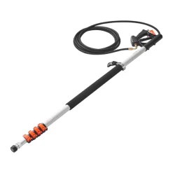 VEVOR Pressure Washer Telescoping Wand, 24 ft, 4000 psi, Telescopic Spray Wand with Power Washer Extension Wands, Gutter Cleaner, Pivoting Coupler, 7 Spray Nozzle Tips and Adjustable Support Harness