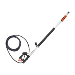 VEVOR Pressure Washer Telescoping Wand, 24 ft, 4000 psi, Telescopic Spray Wand with Power Washer Extension Wands, Gutter Cleaner, Pivoting Coupler, 7 Spray Nozzle Tips and Adjustable Support Harness