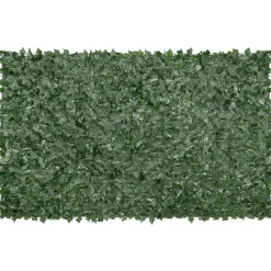 VEVOR Privacy Ivy Fence, 59 x 118in Artificial Green Wall Screen, Greenery Ivy Fence with Mesh Cloth Backing and Strengthened Joint, Faux Hedges Vine Leaf Decoration for Outdoor Garden, Yard, Balcony