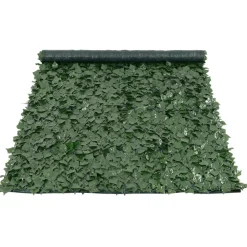 VEVOR Privacy Ivy Fence, 59 x 118in Artificial Green Wall Screen, Greenery Ivy Fence with Mesh Cloth Backing and Strengthened Joint, Faux Hedges Vine Leaf Decoration for Outdoor Garden, Yard, Balcony