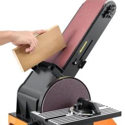 VEVOR Professional Belt Sander with Stand, 9