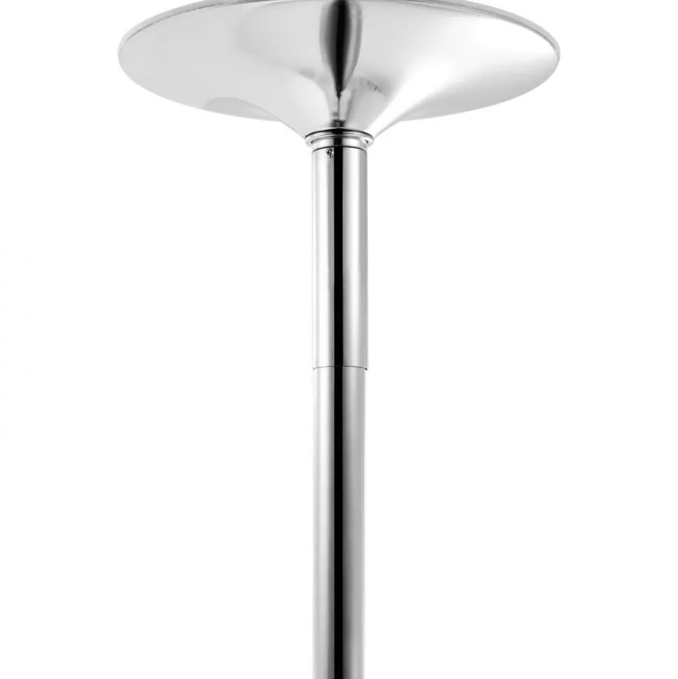 VEVOR Professional Dancing Pole, Spinning Static Dancing Pole Kit, Portable Removable Pole, 45mm Heavy-Duty Stainless Steel Pole, Height Adjustable Fitness Pole, for Exercise Home Club Gym, Silver