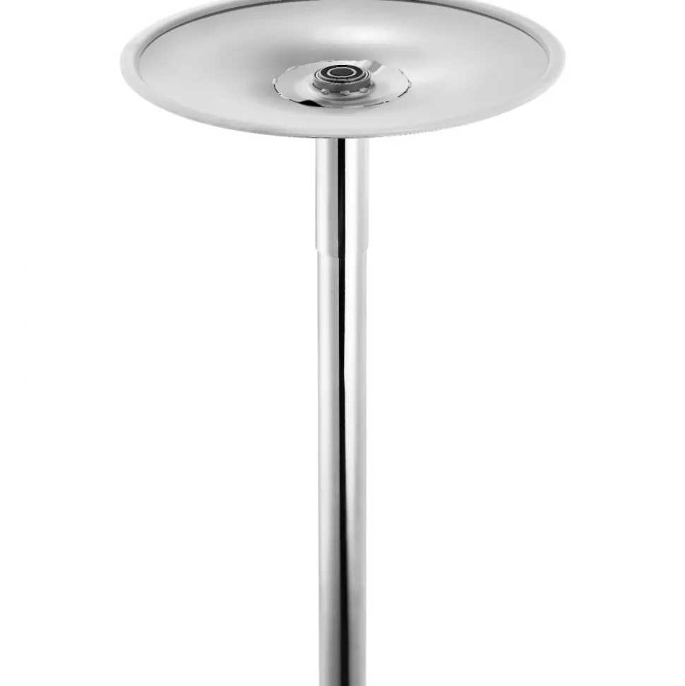 VEVOR Professional Dancing Pole, Spinning Static Dancing Pole Kit, Portable Removable Pole, 45mm Heavy-Duty Stainless Steel Pole, Height Adjustable Fitness Pole, for Exercise Home Club Gym, Silver