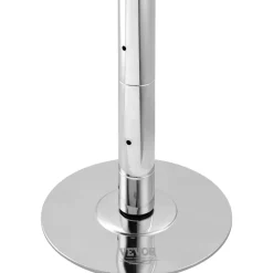 VEVOR Professional Dancing Pole, Spinning Static Dancing Pole Kit, Portable Removable Pole, 45mm Heavy-Duty Stainless Steel Pole, Height Adjustable Fitness Pole, for Exercise Home Club Gym, Silver