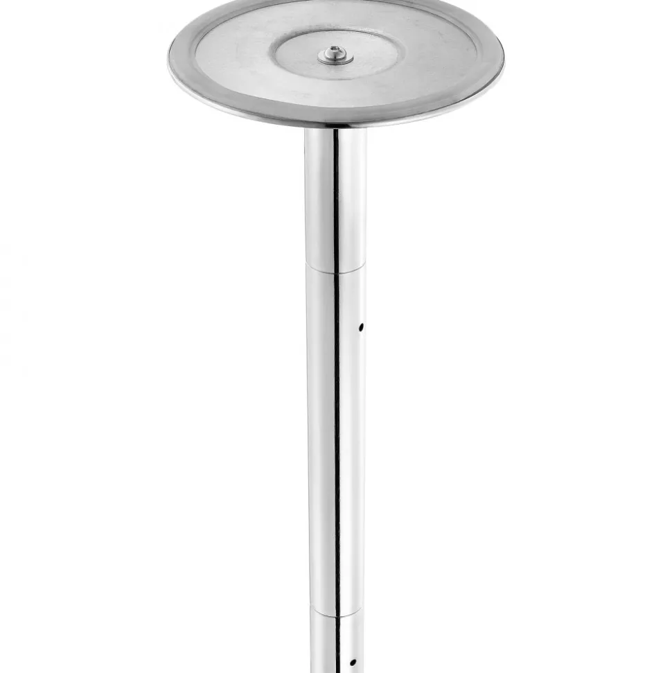 VEVOR Professional Dancing Pole, Spinning Static Dancing Pole Kit, Portable Removable Pole, 45mm Heavy-Duty Stainless Steel Pole, Height Adjustable Fitness Pole, for Exercise Home Club Gym, Silver