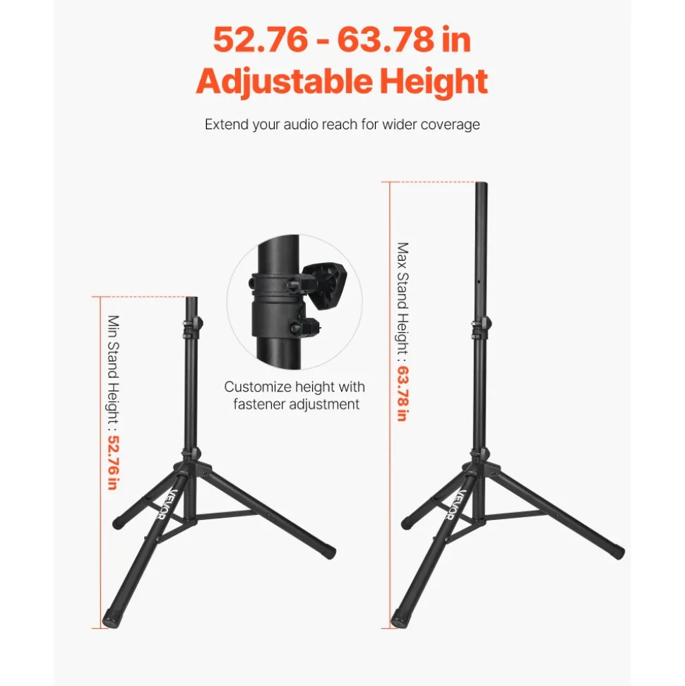 VEVOR Professional PA System, 800W Powered, Sound System Set with 6 Channel Mixer, Dual Speakers, Wireless Bluetooth, Microphone, Compact Stands, USB SD XLR Inputs, Remote Control, for DJs Events