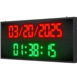 VEVOR Programmable LED Sign, P10 Full Color Flexible Digital Scrolling Panel, DIY Custom Text Pattern GIF Display Board, Bluetooth APP Control Message Shop Sign for Store Business Advertising, 40x8 in