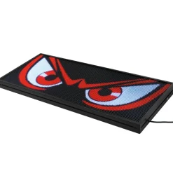 VEVOR Programmable LED Sign, P10 Full Color Flexible Digital Scrolling Panel, DIY Custom Text Pattern GIF Display Board, Bluetooth APP Control Message Shop Sign for Store Business Advertising, 40x8 in