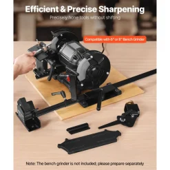 VEVOR Pro Grind Sharpening System, Multi-Grind Sharpening Jig for 6