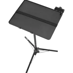 VEVOR Projector Stand, Laptop Stand Tripod Adjustable Height from 26.97 to 63 in, Portable Projector Tripod Stand with Tray & Gooseneck Phone Holder, for Outdoor Movies, Home, Office, Stage or Studio
