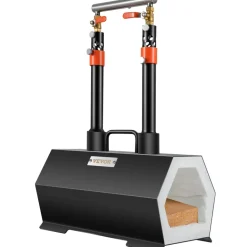 VEVOR Propane Forge Portable, Double Burner Tool and Knife Making, Large Capacity Blacksmith Farrier Forges, Mini Furnace Blacksmithing, Gas Forging Tools and Equipment, Complete Kit