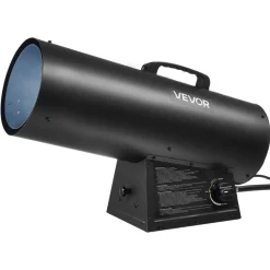 VEVOR Propane Heater, 100000BTU Forced Air Propane Heater with Stepless Temp Settings & security Protection, Portable Garage/Shop Barrel Heater for Garages, Job Sites,Indoor/Outdoor