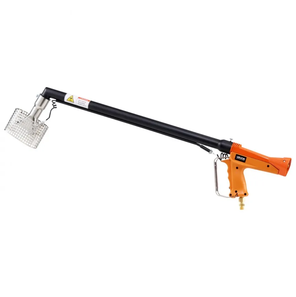 VEVOR Propane Heat Gun with 3FT Extension Pole, Up to 168280 BTU Hot Air Gun with 26 FT Hose and Carrying Case, Ideal for Boat Plastic Film Shrink Wrapping, Pallet Packaging, Crafting