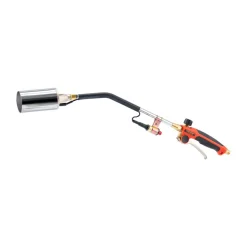 VEVOR Propane Torch Weed Burner, High Output 1,800,000 BTU with 10 ft Hose, Heavy Duty Blow Torch with Adjustable Flame and Turbo Trigger Push Button Igniter, Flamethrower Kit for Garden Ice Snow Road