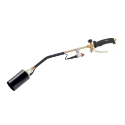 VEVOR Propane Torch Weed Burner, High Output 1,800,000 BTU with 10 ft Hose, Heavy Duty Blow Torch with Adjustable Flame & Turbo Trigger Push Button Auto Igniter, Flamethrower for Garden Ice Snow Road