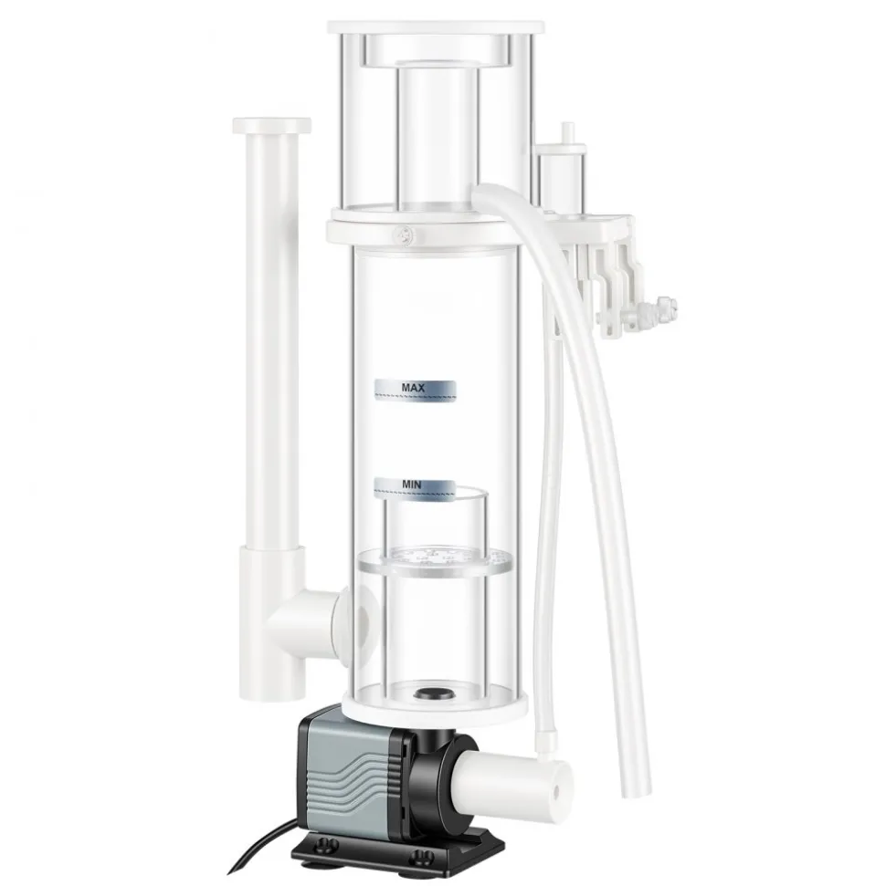 VEVOR Protein Skimmer for 30-80 Gal Saltwater Aquarium Hang On with DC Pump, Protein Skimmer with DC Pinwheel Pump, Adjustable Control, for 30-80 Gal Medium Saltwater Aquariums & Reef Tank Fish Tank