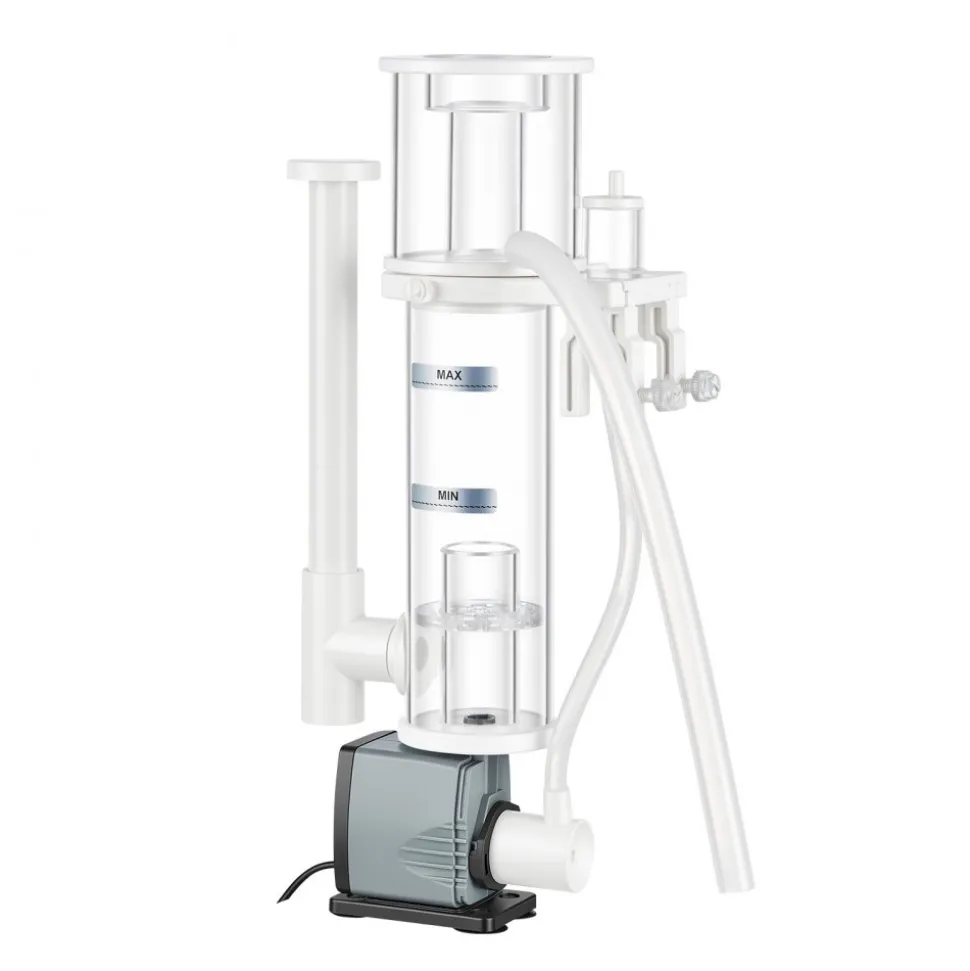 VEVOR Protein Skimmer for 20-30 Gal Saltwater Aquarium Hang On with DC Pump, Protein Skimmer with DC Pinwheel Pump, Adjustable Control, for 20-30 Gallon Small Saltwater Aquariums & Reef Tank Fish Tank