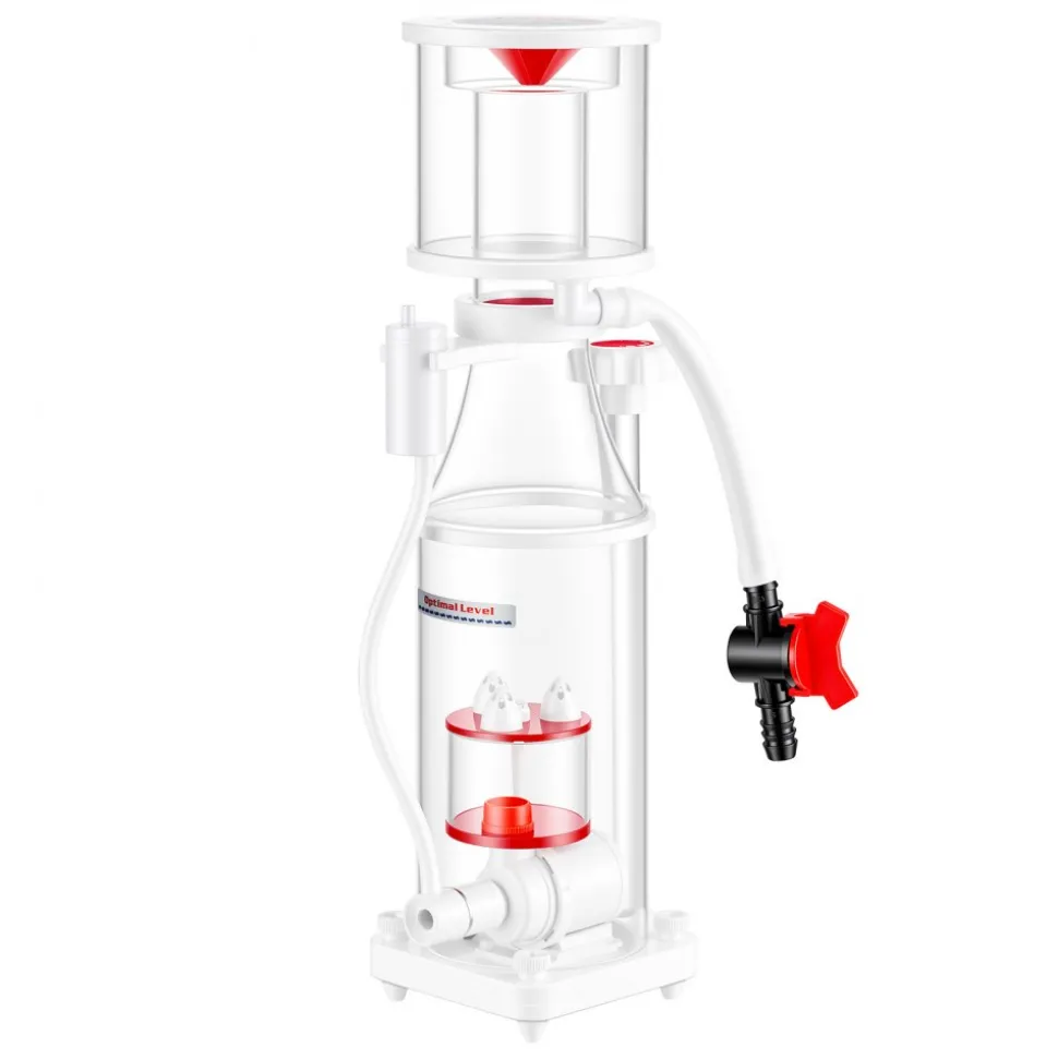 VEVOR Protein Skimmer for 53-106 Gal Saltwater Aquariums Internal with Pump, Protein Skimmer with DC Pinwheel Pump, Adjustable Control, Air Silencer, for 53-106 Gallon Saltwater Aquariums & Reef Tank