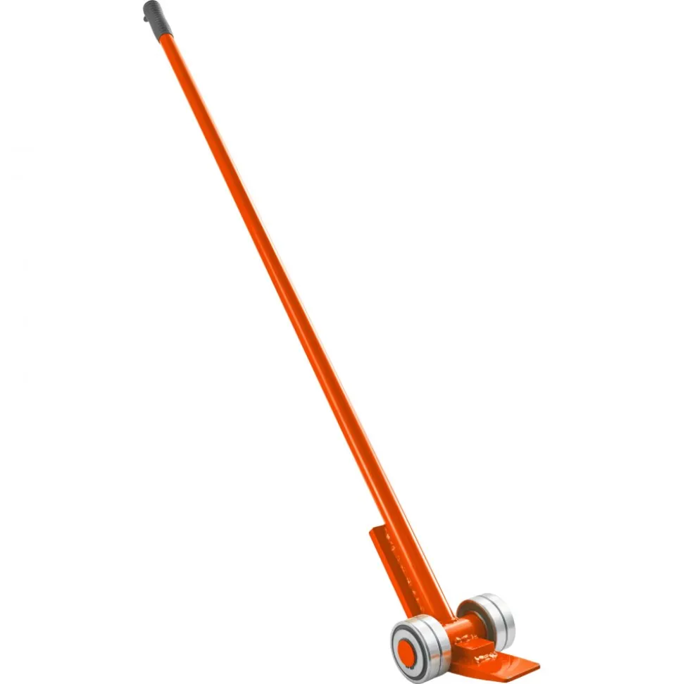 VEVOR Prylever Bar, 6600 lbs Weight Capacity, 56 Inch Carbon Steel Handle Lever Dolly, Pry Lever Bar with Wheels for Large Pallets, Heavy Items, Concrete Blocks, Heavy Duty Equipment Handling