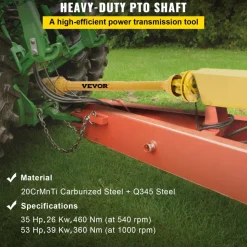 VEVOR PTO Shaft, 1-3/8