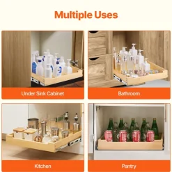 VEVOR Pull Out Cabinet Organizer, 20
