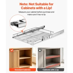 VEVOR Pull Out Cabinet Organizer 16.93