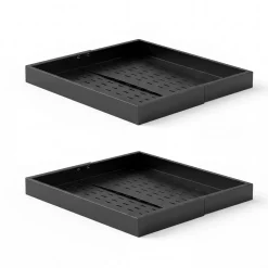 VEVOR Pull Out Cabinet Organizer, 4 Pack Expandable Width (12.2