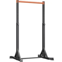 VEVOR Pull Up Bar, 330LBS Capacity Portable Pullup Bar Station, Pullup Bars Free Standing with H-Frame Structure & Heavy-Duty Steel Tube, 8 Level Height Adjustment Gravity Fitness for Arms Back Chest