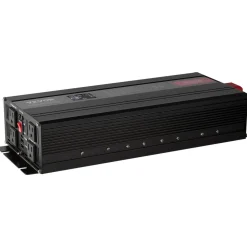 VEVOR Pure Sine Wave Inverter, 3000 Watt, DC 12V to AC 120V Power Inverter with 2 AC Outlets 2 USB Port 1 Type-C Port, LCD Display and Remote Controller for Large Home Appliances, CE FCC Certified