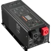 VEVOR Pure Sine Wave Inverter Charger, 3000 Watt, DC 24V to AC 120V Power Inverter with LCD Display, Remote Control, Solar Inverter for Off-Grid Solar RV Boat Home, Compatible with Various Batteries