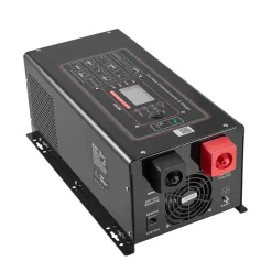 VEVOR Pure Sine Wave Inverter Charger, 3000W, DC 12V to AC 120V Power Inverter with LCD Display, Remote Control, Low Frequency, for RV Camper Home, Compatible with 12V LiFePO4 and Lithium Batteries