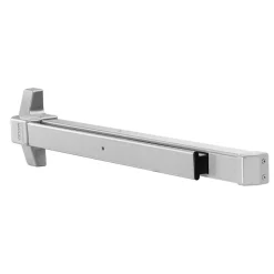 VEVOR Push Bar Door Locks, Carbon Steel Panic Bars for Exit Doors, with Exterior Lever and 3 Keys, Push Bar Panic Exit Device Door Hardware for Metal Wood Door, for Left and Right Handed Doors