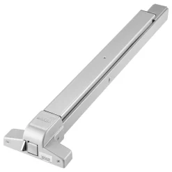 VEVOR Push Bar Door Locks, Carbon Steel Panic Bars for Exit Doors, with Exterior Lever and 3 Keys, Push Bar Panic Exit Device Door Hardware for Metal Wood Door, for Left and Right Handed Doors