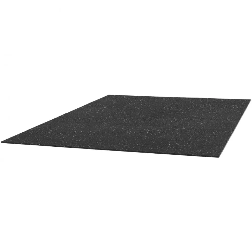 VEVOR Puzzle Exercise Mat, 24 PCS Fitness Equipment Mats, 24 x 24 x 0.56 in, High-Density EVA Foam Mats Set, Interlocking Rubber Soft Tiles, Protective Floor Padding with Gray Dots for Home Gym Office
