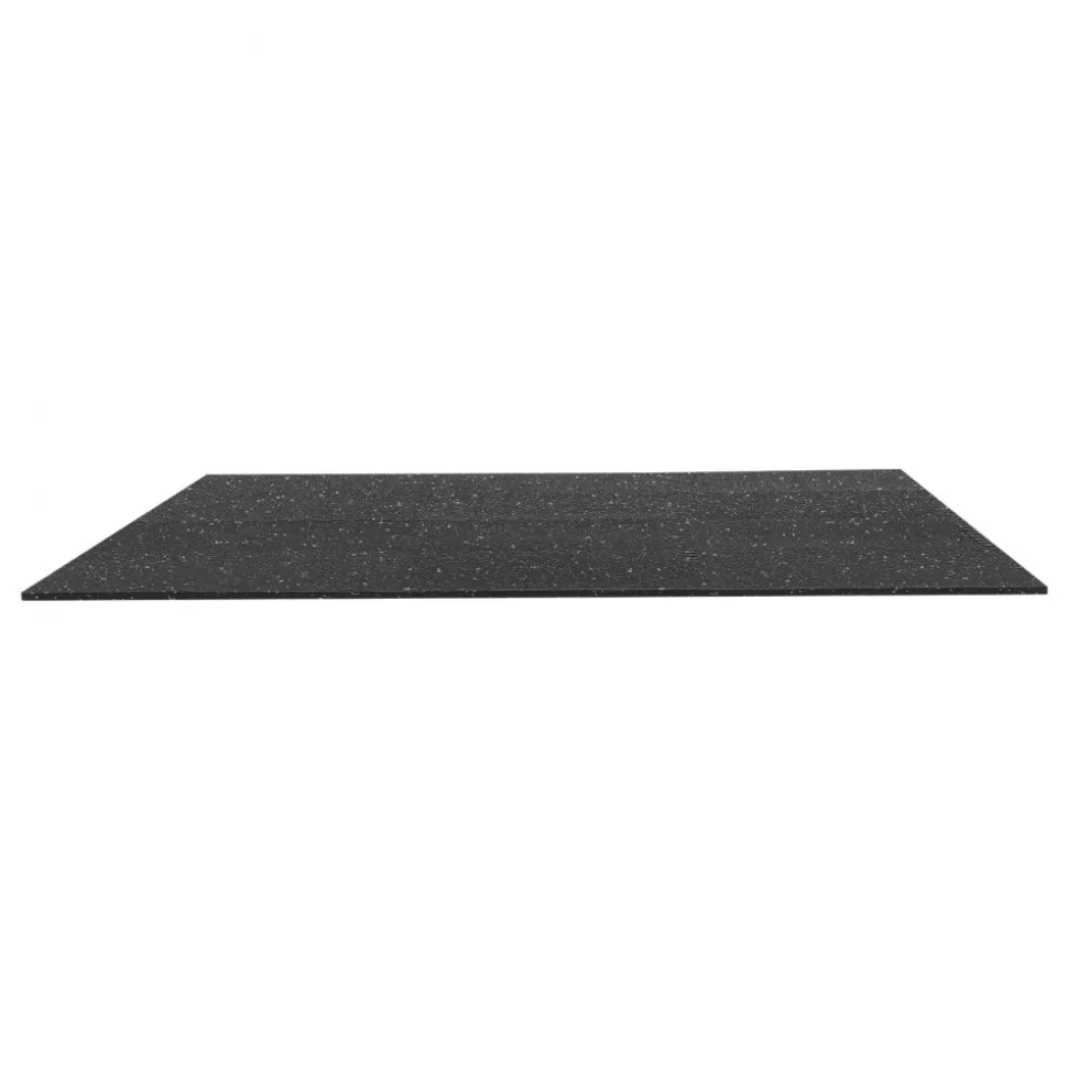VEVOR Puzzle Exercise Mat, 12 PCS Fitness Equipment Mats, 24 x 24 x 0.56 in, High-Density EVA Foam Gym Mats Set, Interlocking Rubber Soft Tiles, Protective Floor Padding for Home, Gym, Office, Black