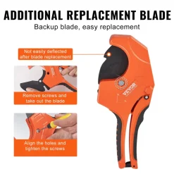 VEVOR PVC Pipe Cutter, 0-2-1/2