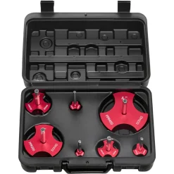 VEVOR PVC Pipe Reamer Kit, 7-Piece, 3 Blades PVC Fitting Socket Saver, Includes 1/2