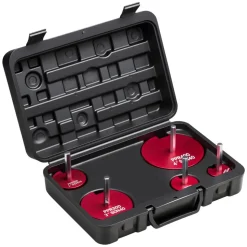 VEVOR PVC Pipe Reamer Kit, 5-Piece, PVC Fitting Socket Saver, Includes 1-1/4